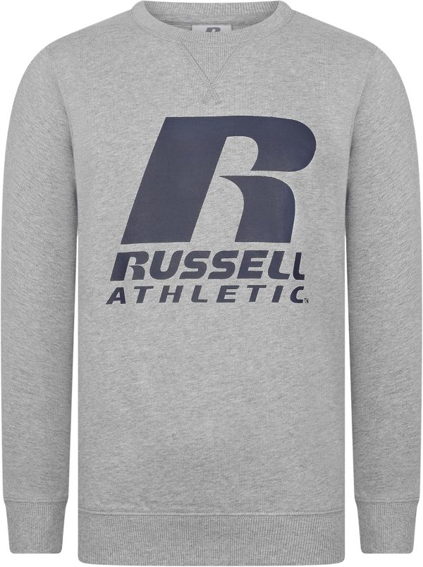 Russell Athletic Boys RSL0016G59 Logo Crew Neck 10-11Y Multi