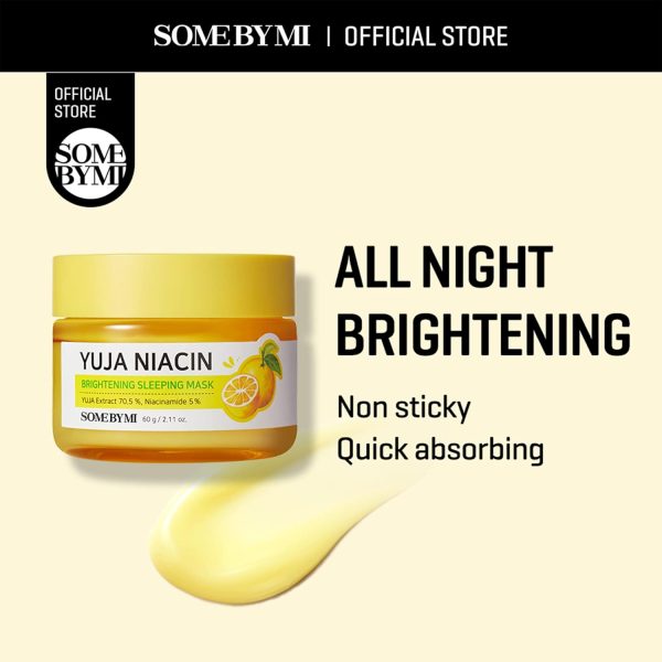 SOME BY MI Yuja Niacin 30 Days Miracle Brightening Sleeping Mask 60g