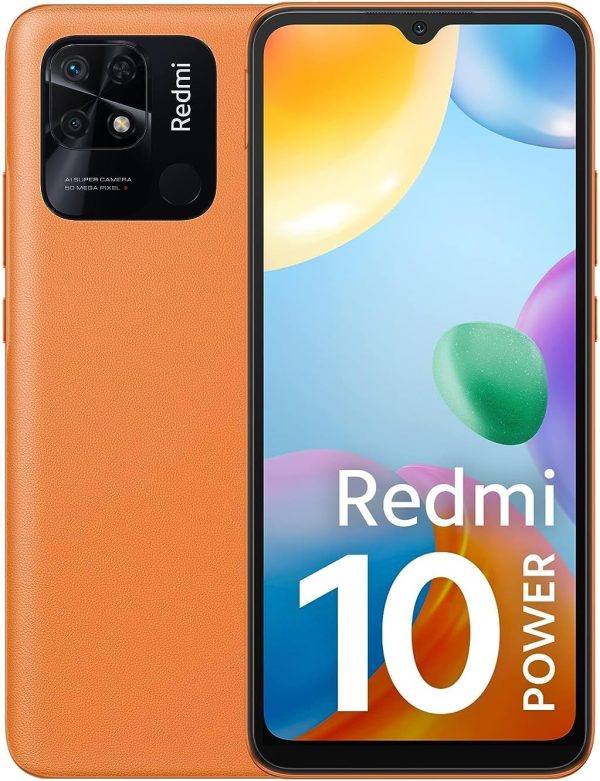 Xiaomi Redmi 10 Power Sporty Orange 8GB RAM 128GB Storage