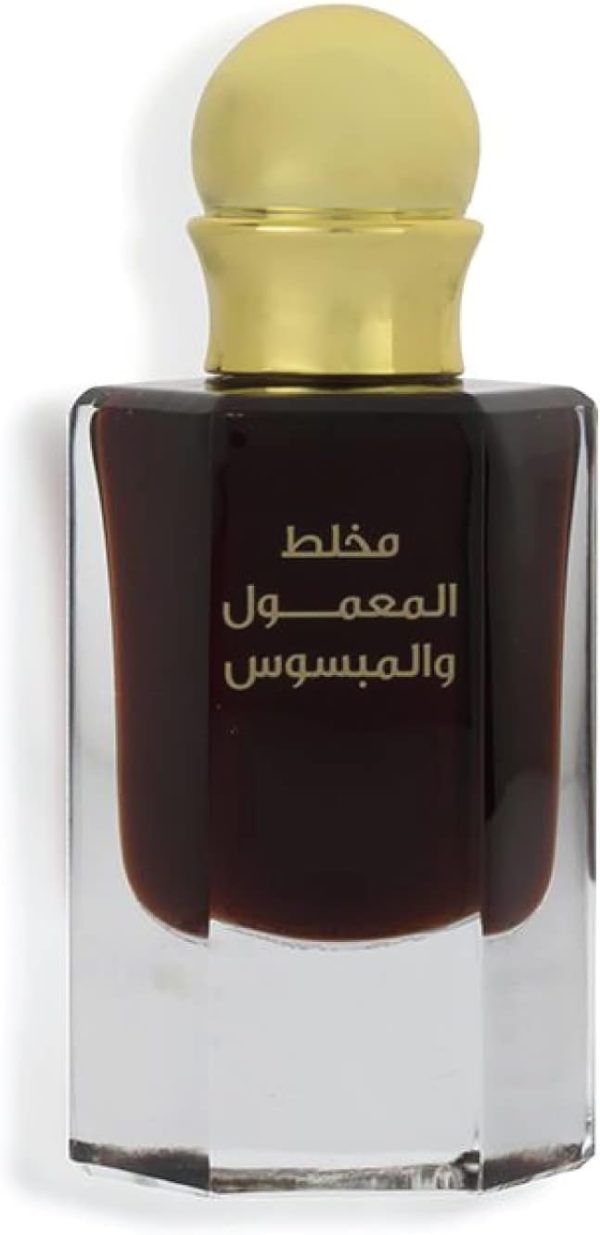 زيت عطر دهن مخلط المعمول والمبسوس بسعة 60 مل من الماجد، للجنسين