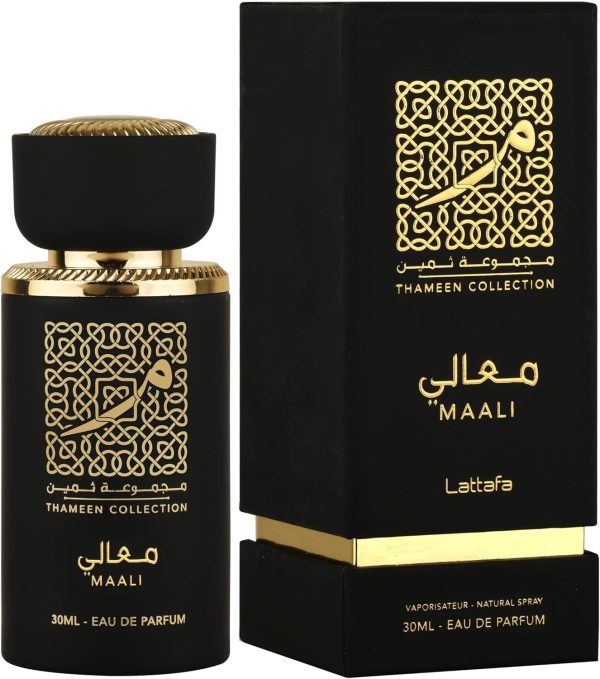 عطر او دي بارفان معالي من مجموعة ثمين من لطافة للجنسين سعة 30 مل