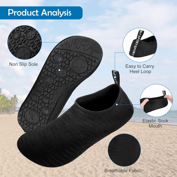 1733019502 SKY TOUCH Water Shoes for Women Men Outdoor Beach Shoes Swimming Aqua Socks Quick Dry Snorkeling Shoes Surfing Yoga Pool Exercise Water Shoes Size 34 45