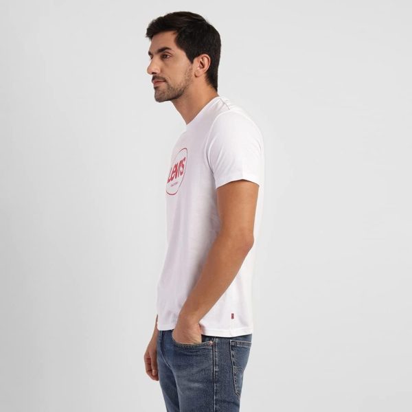 ⁦Levi's Mens OVAL BRANDED GRP TEE T-Shirt⁩ - الصورة ⁦3⁩