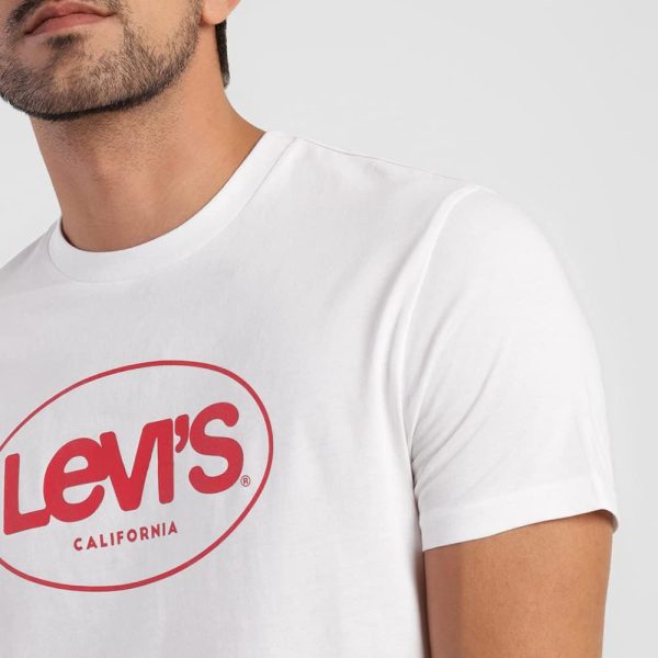 ⁦Levi's Mens OVAL BRANDED GRP TEE T-Shirt⁩ - الصورة ⁦4⁩