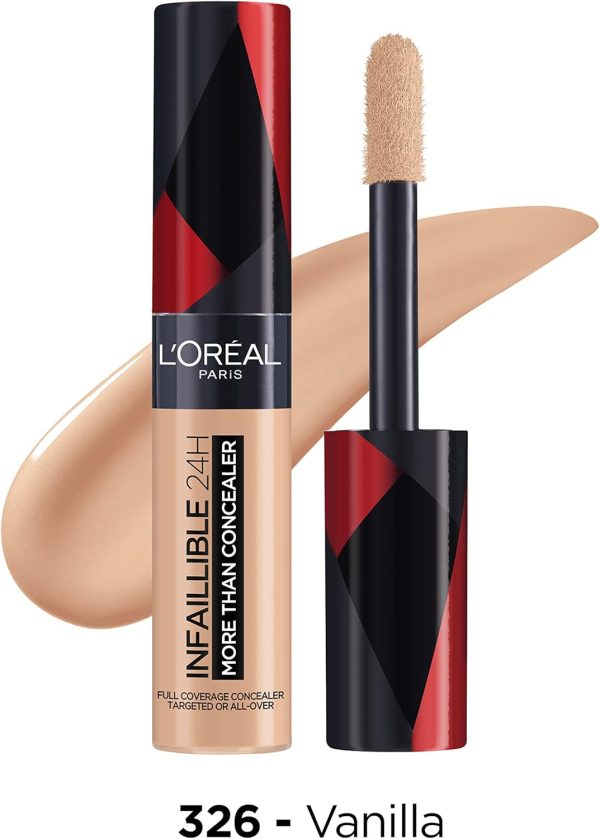 ⁦L’Oréal Paris , Infallible More Than Concealer 326 Vanilla⁩ - الصورة ⁦2⁩