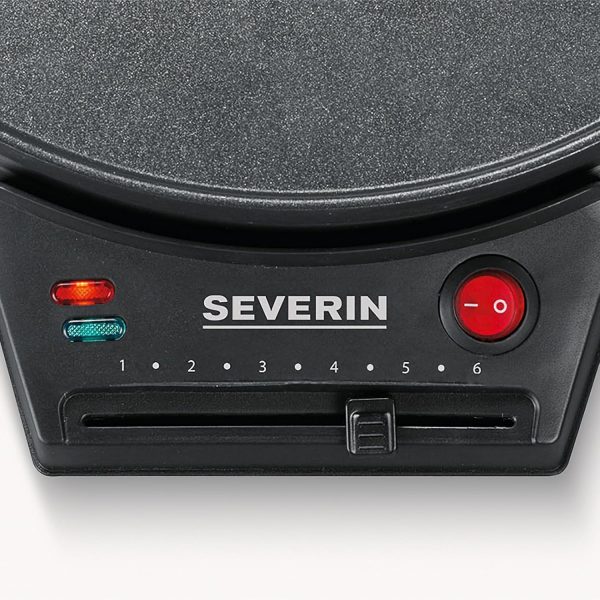 ⁦Severin Crepe Maker, Black⁩ - الصورة ⁦5⁩