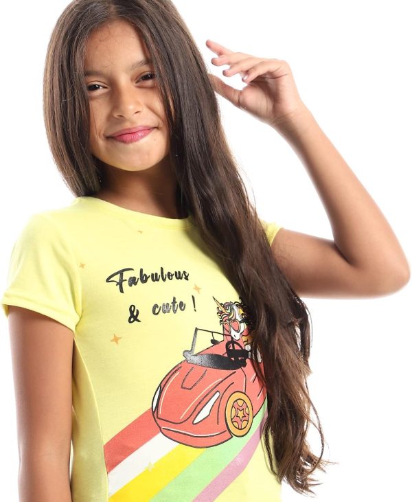 ⁦Andora Girls 33S22G30315 T-Shirt⁩ - الصورة ⁦4⁩