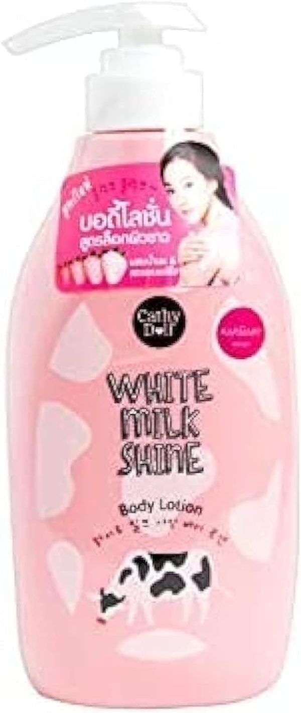 Cathy Doll White Milk Shine Body Lotion 450 ml