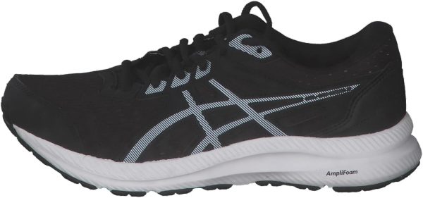 ⁦Asics GEL-CONTEND 8 Running Shoes for Women, 37 EU Size, 500 Blackberry/Pure Silver⁩ - الصورة ⁦2⁩