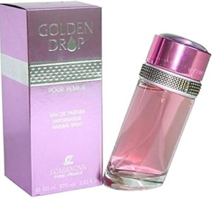 J.Casanova Golden Drop Eau de Parfum for Women, 100ml