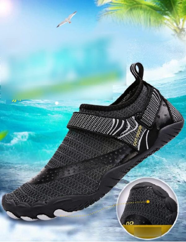 ⁦Unisex Summer Water Sports Non Slip Shoes for Swimming Diving Kayaking Yoga⁩ - الصورة ⁦3⁩