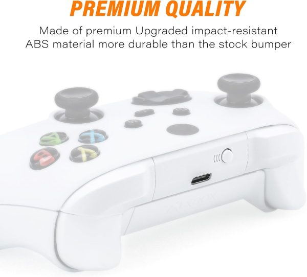 ⁦Bumpers Replacement LB RB Button for Xbox Series X/S Controllers (2 white)⁩ - الصورة ⁦2⁩