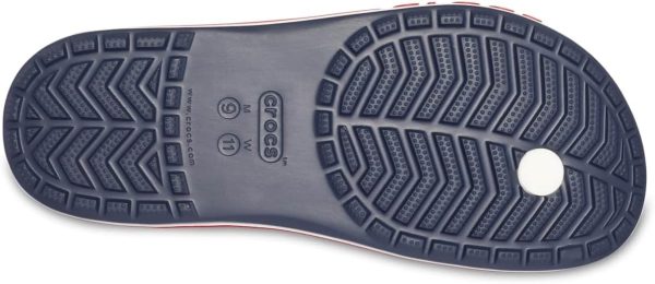 ⁦Crocs Men's and Women's Bayaband Flip Flop | Casual Beach Sandal | Shower Shoe unisex-adult Flip-Flop⁩ - الصورة ⁦4⁩