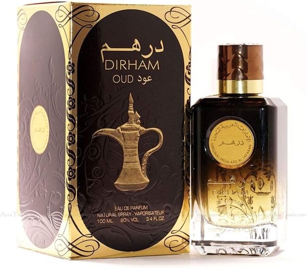 عطر او دي بارفان درهم عود من ارض الزعفران للجنسين بسعة 100 مل