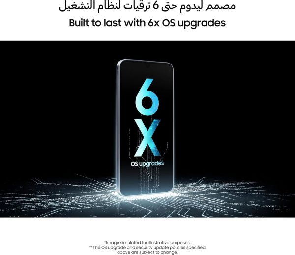 ⁦Samsung Galaxy A16 LTE, Android Smartphone, Dual SIM Mobile Phone, 6GB RAM, 128GB Storage - Light Green⁩ - الصورة ⁦7⁩