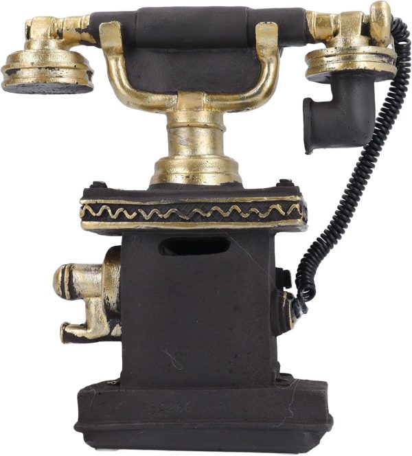 ⁦Retro Telephones Model, Decorative Fine Details Sturdy Vintage Telephone Model for Home (Genericpwmhe4319r-12)⁩ - الصورة ⁦8⁩