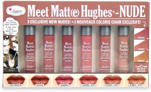 THE BALM COSMETICS Meet Matte Hughes 6 Mini Long Lasting Liquid Lipstick - Nude