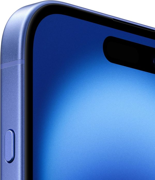 ⁦Apple iPhone 16‏ (128‎ GB) - لون أزرق عمق البحر⁩ - الصورة ⁦3⁩