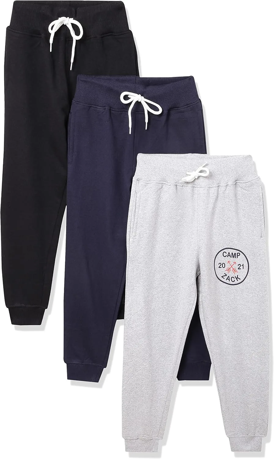 T2F Boys boys joggers track pants Track Pants (pack of 3)