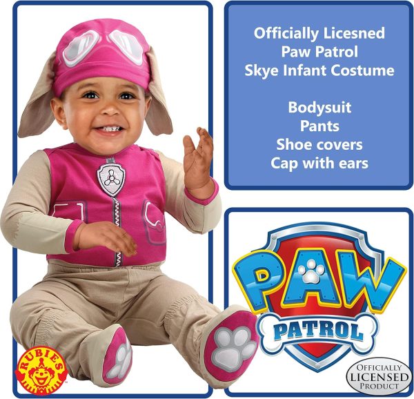 ⁦Rubie's Girl's Paw Patrol Skye Costume⁩ - الصورة ⁦2⁩