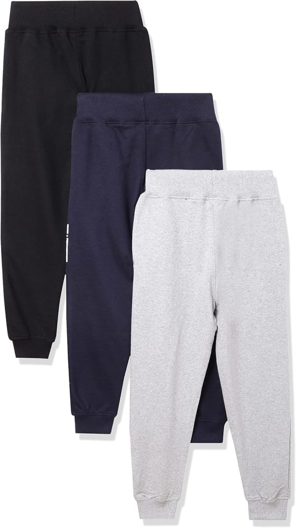 ⁦T2F Boys boys joggers track pants Track Pants (pack of 3)⁩ - الصورة ⁦2⁩