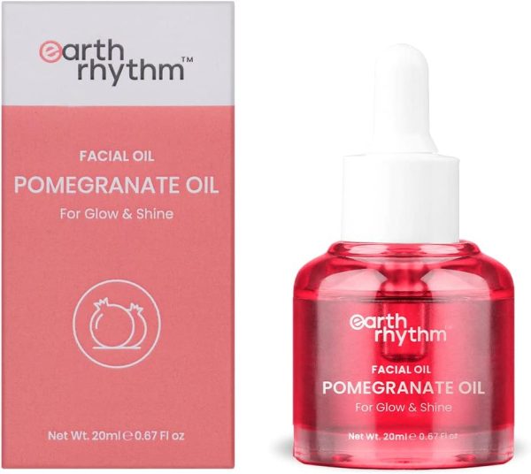 Earth Rhythm Cold Pressed Organic Pomegranate Oil 30 GM