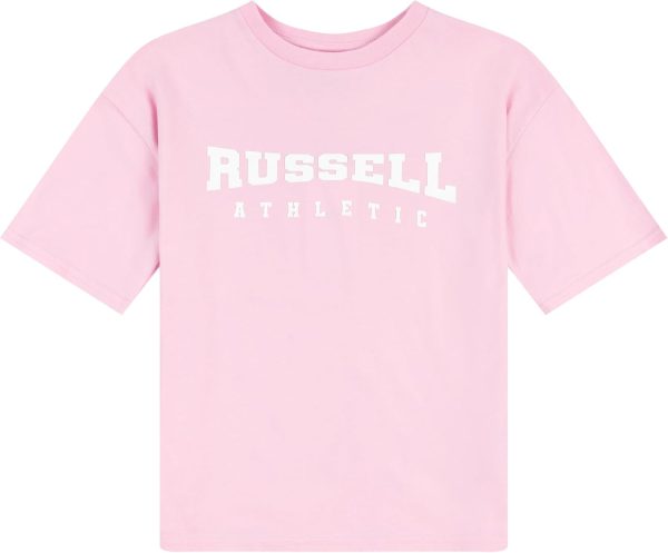 RUSSEL ATHLETICS Girls RSL5003B77 Russell Athletic Oversize T-Shirt Newborn Multi