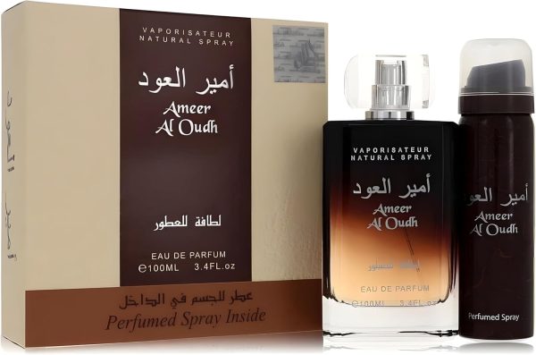 ⁦عطر امير العود او دي بارفان للرجال والنساء من لطافة - 100 مل⁩ - الصورة ⁦2⁩