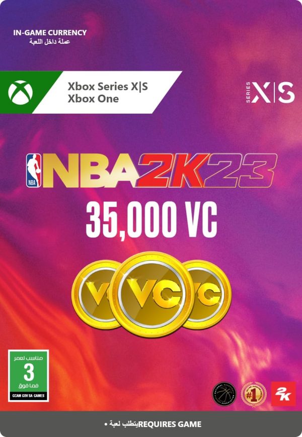 مايكروسوفت ان بي ايه 2K23 35000 VC KSA [رمز رقمي]