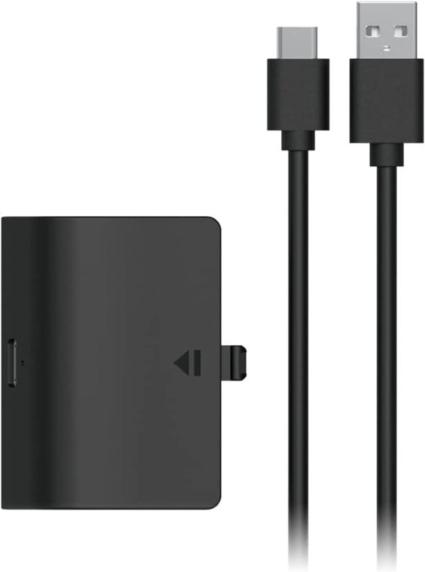 عبوة بطارية قابلة لاعادة الشحن لجهاز Xbox Series X&S مع كابل شحن USB ومؤشر LED 800 مللي امبير في الساعة