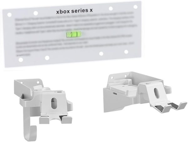 ⁦STORAGBT Wall Mount for Xbox Series S/Series X /One S/PS5 (with charging cable)⁩ - الصورة ⁦8⁩