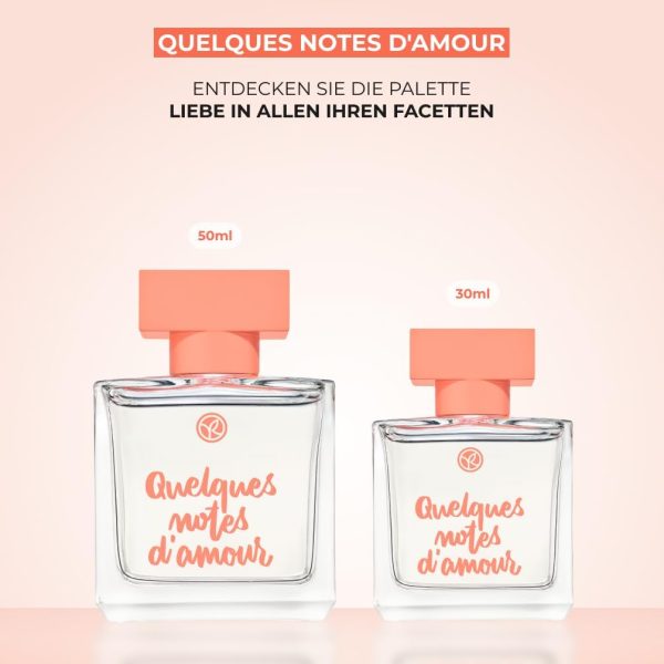⁦عطر او دي بارفان كويلك نوتس دامور من ايف روشيه السعودية 50 مل - اتيرنال روز للنساء⁩ - الصورة ⁦6⁩