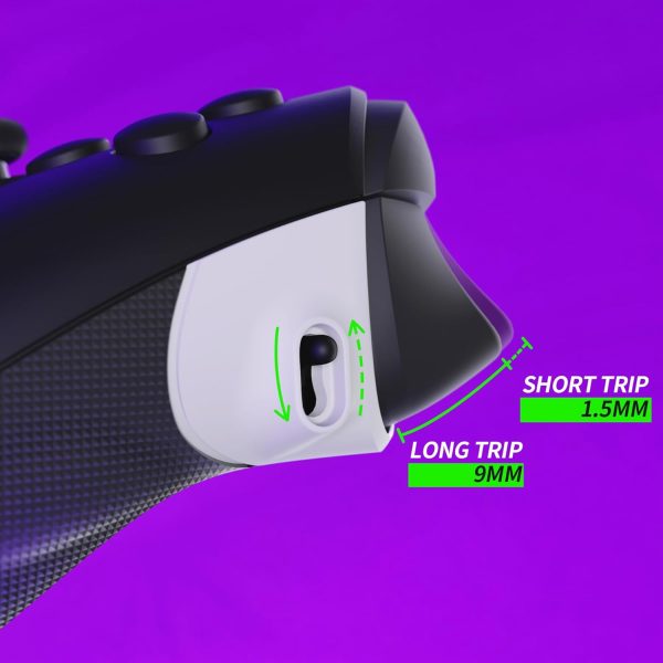 ⁦مجموعة مقابض مطاطية مطاطية من اكستريم ريت لوحدة تحكم Xbox Series X & S لذراع تحكم Xbox Series X & S ، مقابض مريحة مضادة للانزلاق بلون ابيض⁩ - الصورة ⁦6⁩