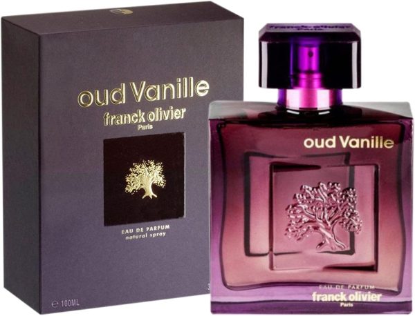 ⁦عطر عود فانيلا من فرانك اوليفر - للرجال - او دى بارفان 100 مل⁩ - الصورة ⁦2⁩