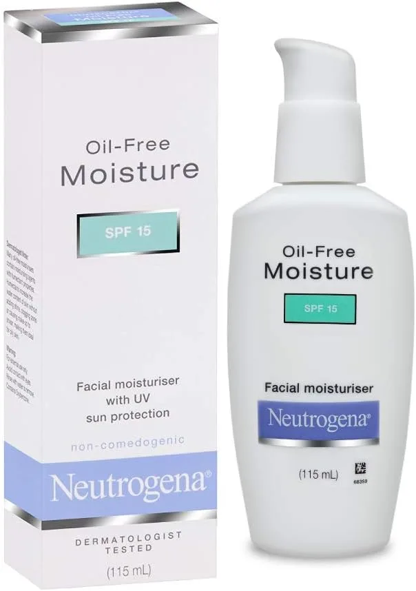 مرطب خالي من الزيوت بعامل وقاية الشمس SPF 15 نيوتريجينا 115 مل