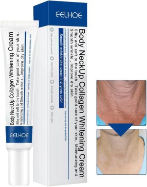 كريم كولاجين للرقبة لشد البشرة ورفعها وتبييضها - قطعة واحدة 20 غرام