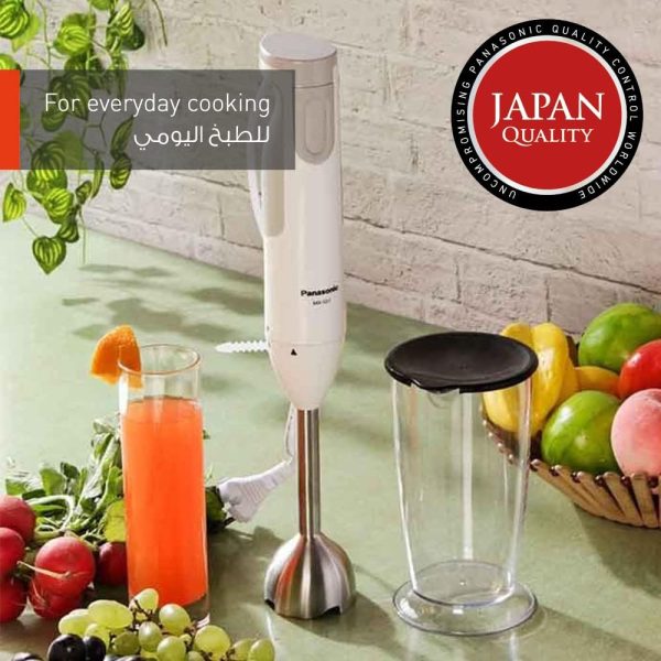 ⁦خلاط يدوي من باناسونيك MX-GS1- أبيض، 600.0 واط⁩ - الصورة ⁦7⁩