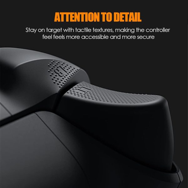 ⁦inRobert LB RB Bumpers Buttons Replacement with Trigger and Prying tools for Xbox Series X/S Controllers (Black)⁩ - الصورة ⁦3⁩
