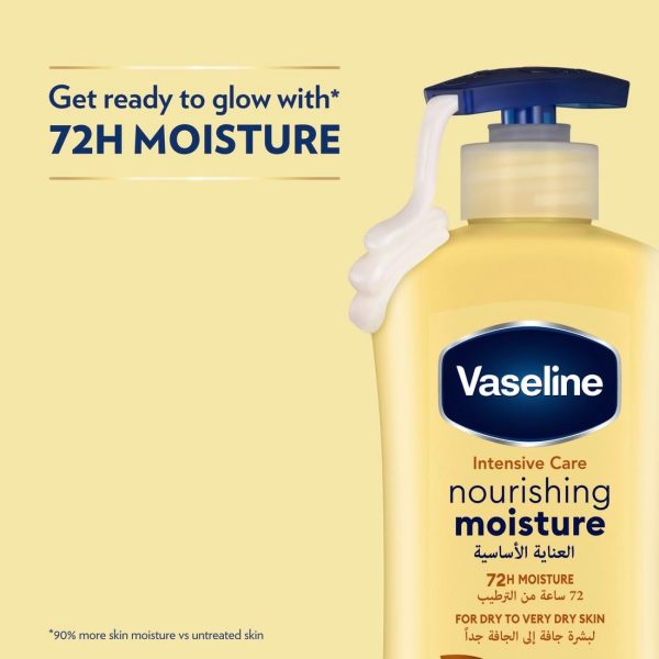 ⁦مرطب مغذي للعناية المركزة من فازلين 2 X 400ml⁩ - الصورة ⁦4⁩