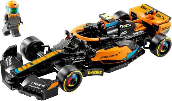 ⁦لعبة سيارة سباق الفورمولا 1 McLaren للعام 2023 من ليغو سبيد تشامبيونز، اللّعب المستقل للصبيان والبنات بعمر 9 سنوات أو أكثر، مجموعة نموذج قابل للبناء للأطفال للّعب والعرض، هديةرمضان للأطفال 76919⁩ - الصورة ⁦8⁩
