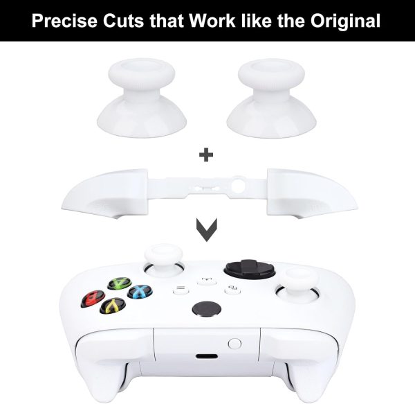 ⁦Ikpek Lb Rb Bumper Button Replacement for Xbox Series X S Controller, Shoulder Trigger Buttons Top Middle Bracket Replacement Parts for Xbox Series X S Controller⁩ - الصورة ⁦3⁩