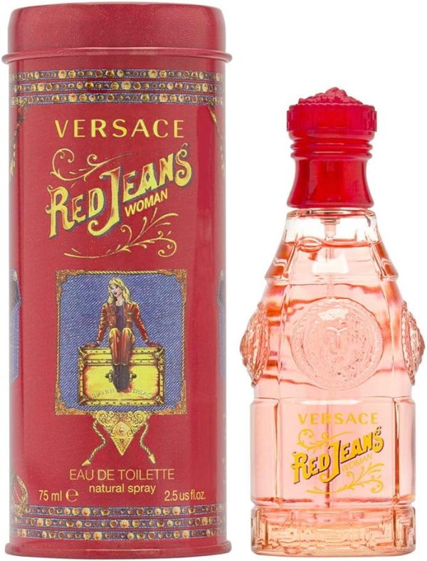 عطر ريد جينز من فرزاتشي او دي تواليت بخاخ 2.5 اونصة، للنساء