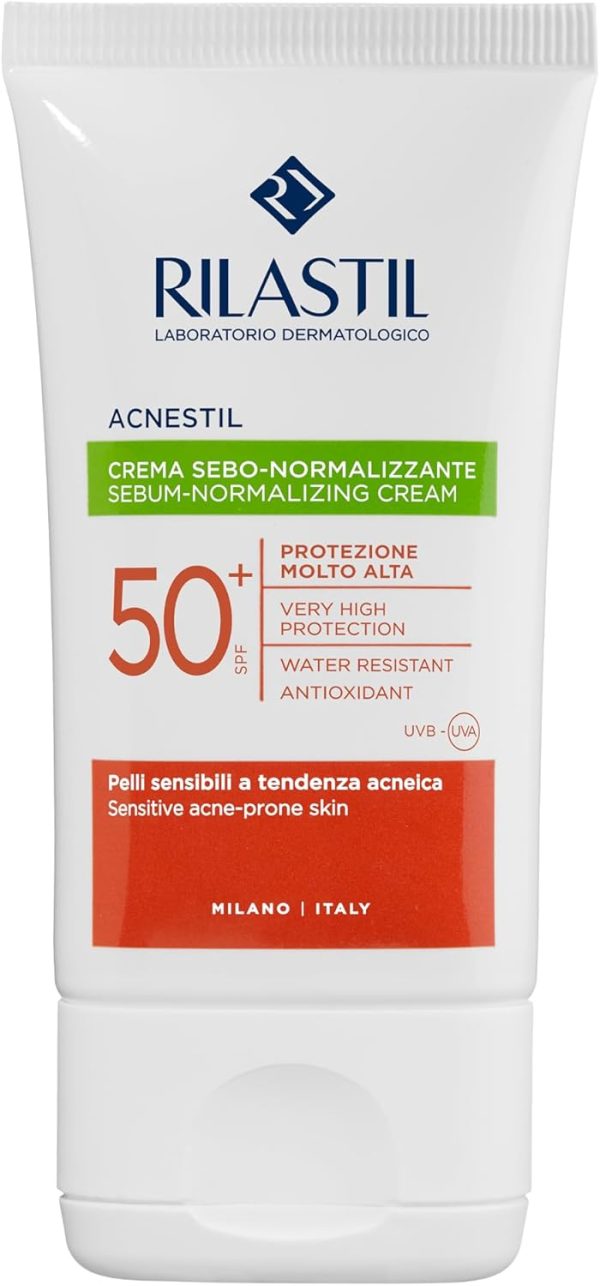 كريم اكنسيتيل سيبوم-نورماليزينج من ريلاستيل بعامل حماية الشمس 50+ 40 مل 50.0 SPF 1.0 liters