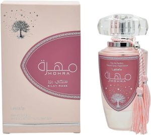 لطافة عطر سيلكي روز للنساء من موهرا 100 مل | فاخر يدوم طويلا | او دي بارفان | طوال اليوم