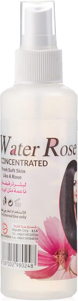 ماء ورد من سنا فارما، 120 مل