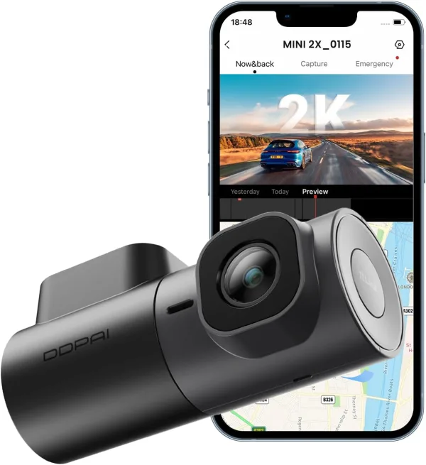DDPAI 2K Dash Cam 1440P Front Dashcam Car Dash Camera 360
