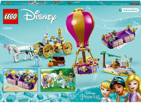 ⁦مجموعة لعبة رحلة الأميرة المسحورة 43216 من LEGO | Disney؛ تمثل هدية رمضان ممتعة لإلهام اللعب الجماعي؛ تعزز الشغف بالسفر ولعب المركبات التخيلي للأطفال الذين تبلغ أعمارهم 6 سنوات أو أكثر (320 قطعة)⁩ - الصورة ⁦7⁩