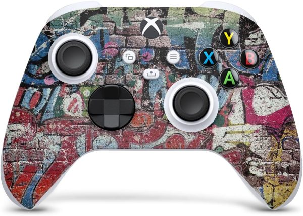 ⁦GNG Graffiti Skins Compatible with Xbox Series Series X Console Decal Vinal Sticker + 2 Controller Set⁩ - الصورة ⁦6⁩
