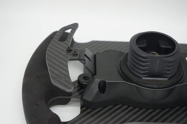 ⁦SIMPUSH carbon fiber paddle shifter mod Modification (STYLE A) FOR Thrustmaster T300RS T300GT TS-PC⁩ - الصورة ⁦5⁩