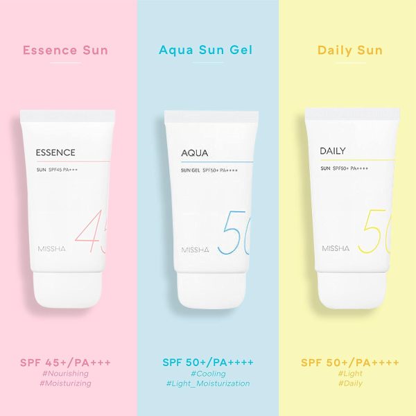 ⁦ميشا الكل حول سيف بلوك إسنس صن SPF45/PA+++، سائل، 45 SPF، 50.0 ملليلتر⁩ - الصورة ⁦6⁩